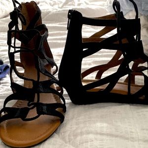 Nicole mini wedge gladiator sandal